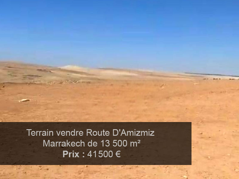 Terrain à vendre - Route d'Amizmiz, Marrakech